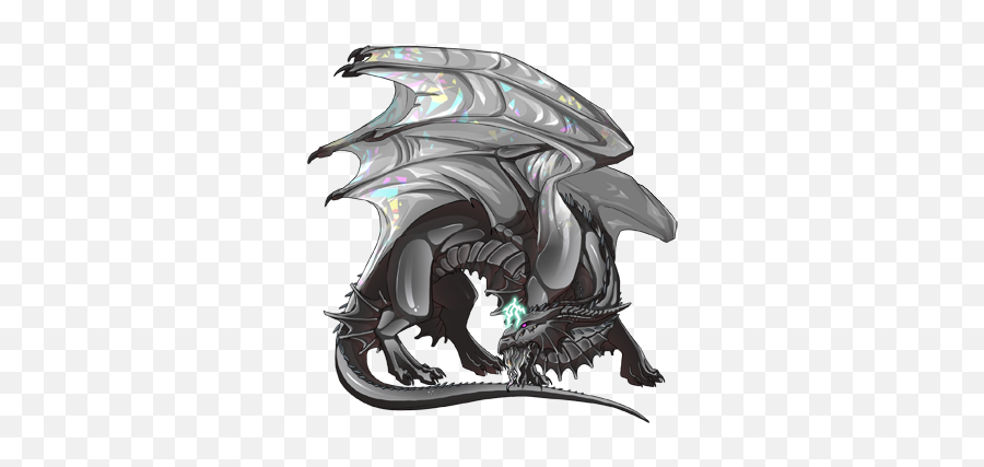 Lightning Themed Dregs Dragon Share Flight Rising - Dragon Emoji,Mjolnir Emoji