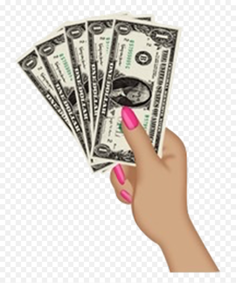 Emoji Badass Money Rich Tumblr Pink Freetoedit - Money In Hand Emoji,Cash Emoji