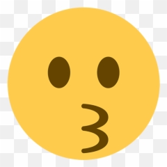 List Of Twitter Smileys People Emojis For Use As Facebook - Kissing