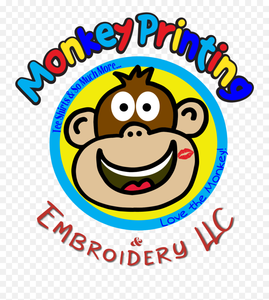 Monkey Printing Emoji,Monkey Emoticon