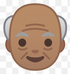 Old Man Emoji With Medium Skin Tone Meaning And Pictures - Emoji De Anciano,Old Man Emoji