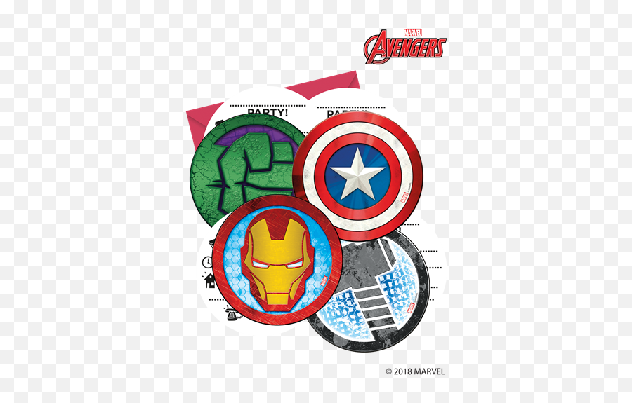 Marvel Avengers Party Invitations - Avengers Party Invitations Emoji,Avengers Emoji