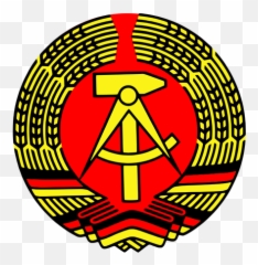 Vector Graphics Of National Emblem - Ddr Coat Arms Emoji