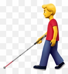 Apple Previews New Emoji Ahead Of World Day - Blind Male