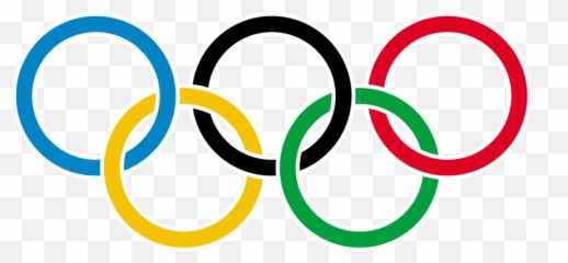 Olympic Rings With White Rims - Olympic Rings Emoji,Olympic Rings Emoji