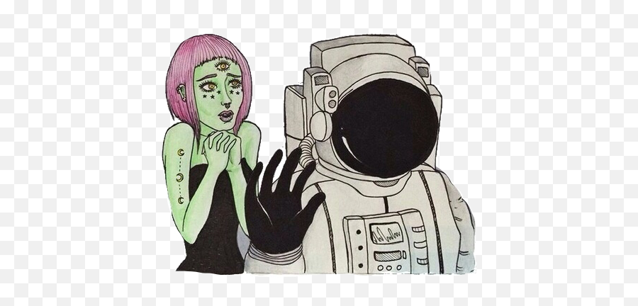Alien Spaceman Spacecreatures Spacesuit - Will You Miss Me Baby I Need More Space Emoji,Spaceman Emoji