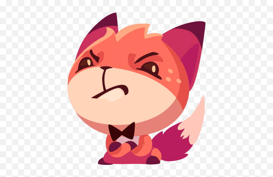 Sticker Foxy Emoji,Foxy Emoji