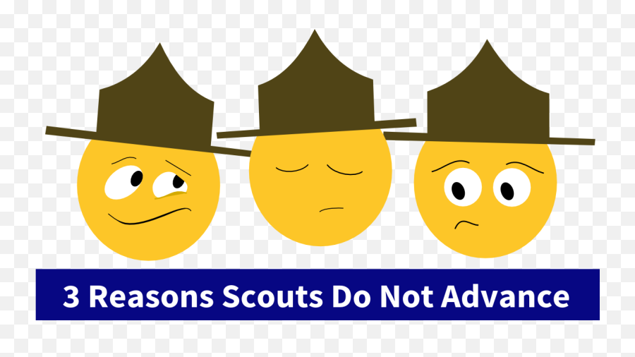 3 Reasons Scouts Dont Advance - Emoticon Scout Emoji,I Don't Know Emoticon