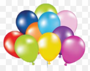 Balloons Happybirthday - Png File Transparent Background Emoji