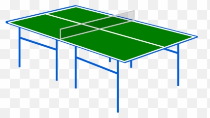 Tennis Table Tennis Illustrations - Ping Pong Table Clipart Emoji,Hippie Emoticon