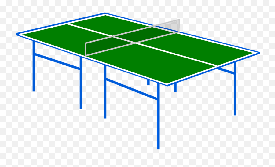 Tennis Table Tennis Illustrations - Ping Pong Table Clipart Emoji,Hippie Emoticon