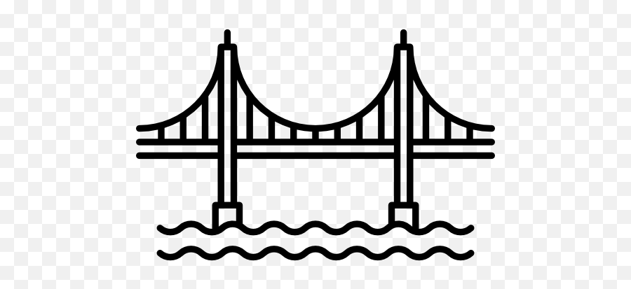 Golden Gate Bridge Presidio Of San Francisco Fishermans - San Francisco Bridge Icon Emoji,Bridge Emoji