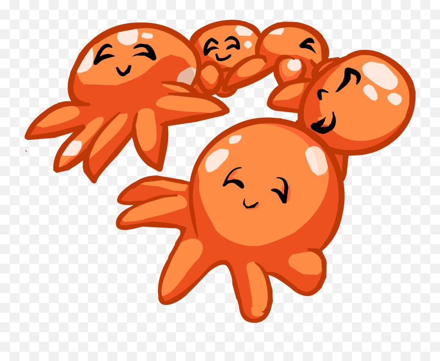 Squid Scrunch - Cartoon Emoji,Emoji Squid