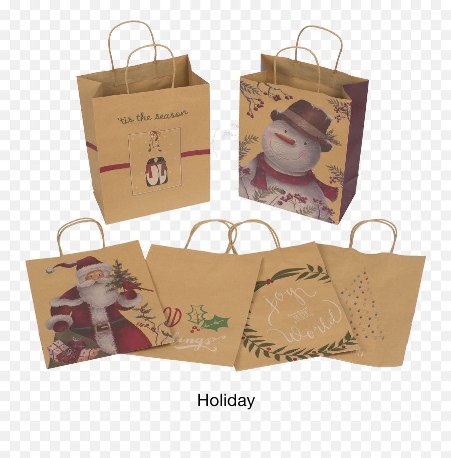 Your Choice Of Holiday Or Non - Paper Bag Emoji,Emoji Gift Bags