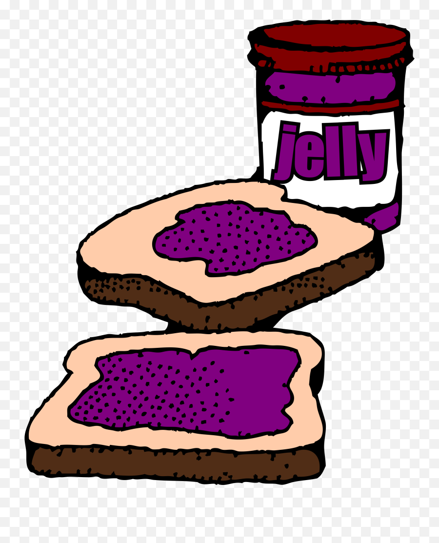 Peanut Butter And Jelly Sandwich - Clipart Grape Jelly Emoji,Peanut Butter And Jelly Emoji