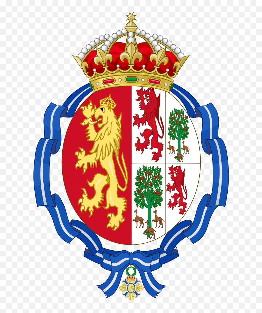 Coat Of Arms Of Margarita Gómez - Bourbon Two Sicilies Coat Of Arms Emoji,All Emojis In Order