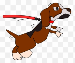 Dog Pet Leash - Cartoon Png Background Emoji