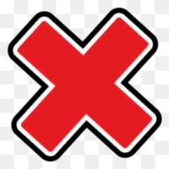 Red X Emoji Png 9 Png Image - Red X,Red X Emoji - free transparent ...