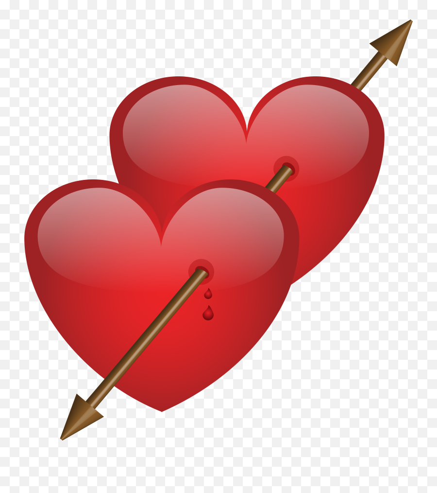 Heart Arrow Transparent U0026 Png Clipart Free Download - Ywd Emoji,Heart With Arrow Emoji