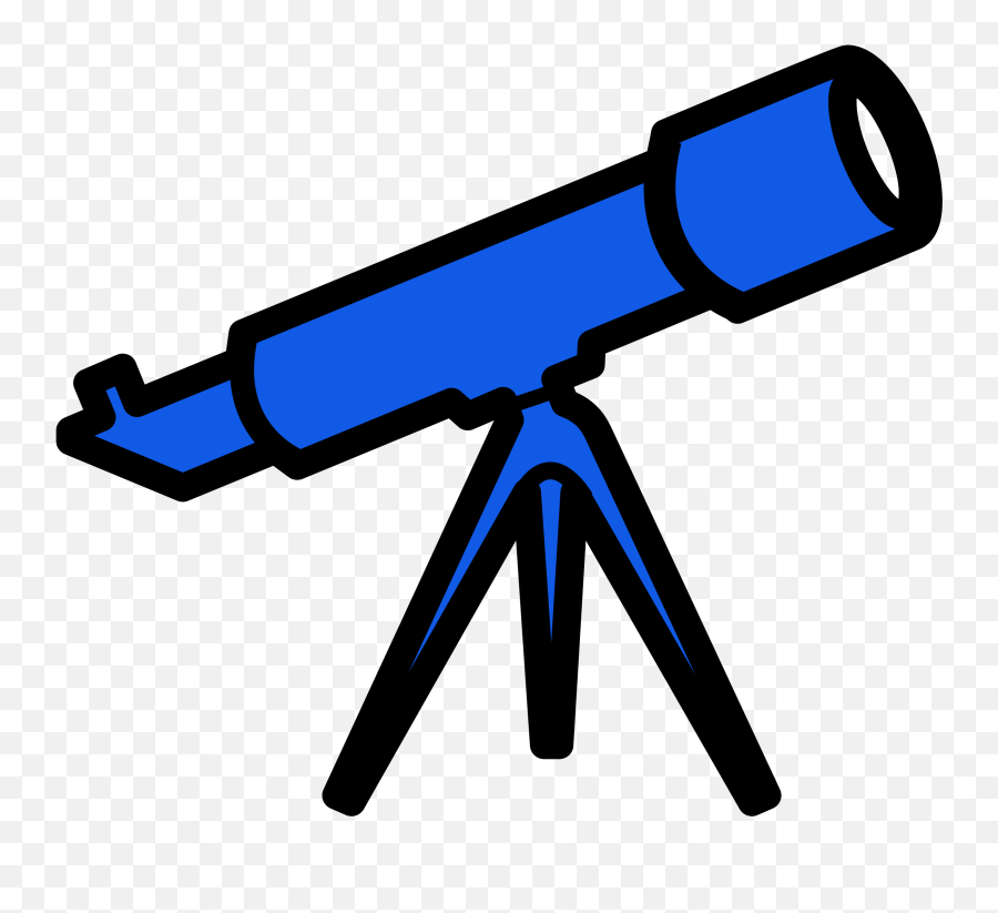 Telescope Clipart Transparent - Telescope Clipart Emoji,Telescope Emoji