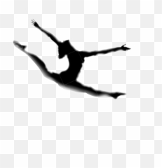 Gym Gymnastics Black Ballet - Butterfly Stroke Emoji,Gymnastics Emoji