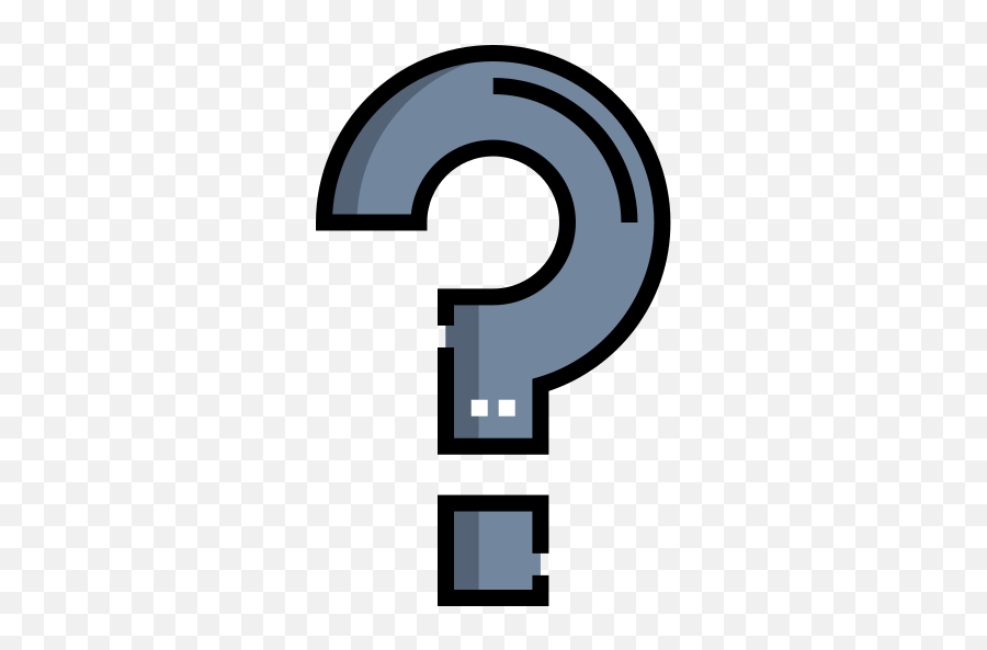 Question Mark Icon Png At Getdrawings - Clip Art Emoji,Question Mark In A Box Emoji