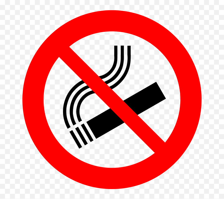 Free Cigarette No Smoking Vectors - No Smoking Sign Vector Emoji,Butt Emoticon