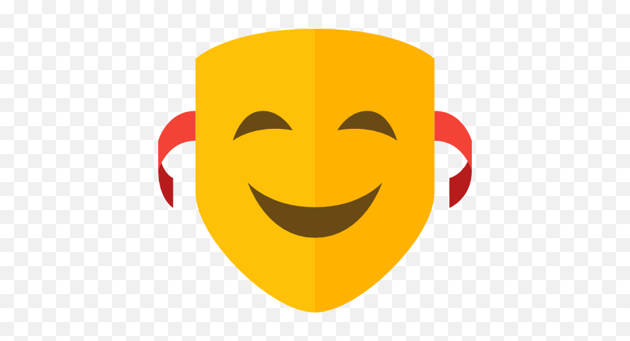 Comedy Mask Free Icon Of Cinema Icons - Comedy Icon Emoji,Emoticon Mask