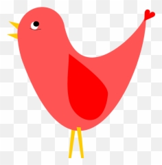 Spring Birds Clipart Free Clipart - Transparent Bird Clipart Emoji,Red Bird Emoji