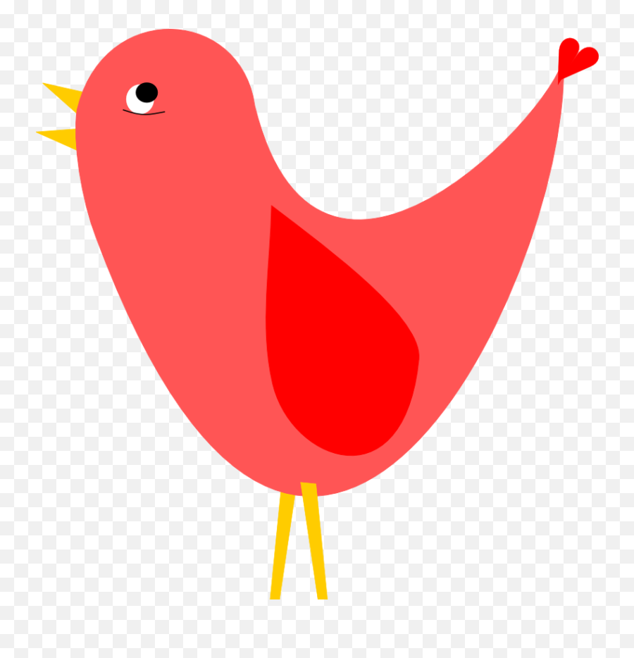 Spring Birds Clipart Free Clipart - Transparent Bird Clipart Emoji,Red Bird Emoji