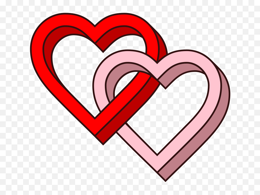 Interlaced Love Hearts - Love Hearts Emoji,Double Hearts Emoji