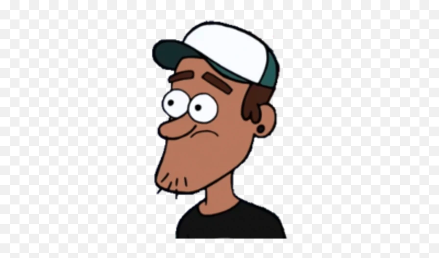 Nate Gravity Falls Disney Wiki Fandom - Gravity Falls Nate Emoji,Dark Skin Emoji