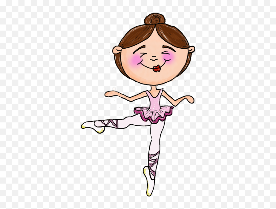 Ballerina Girl Sticker - Ballet Tegning Emoji,Ballet Emoji