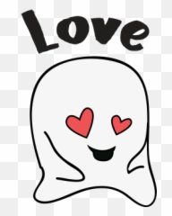 Ghost Emoji And Sticker - Clip Art