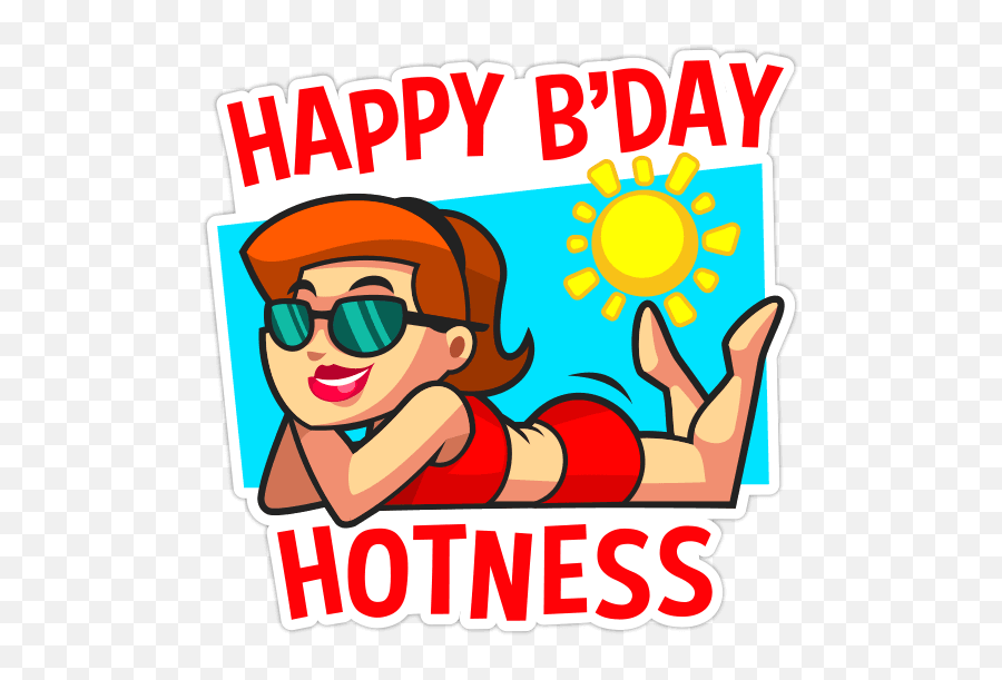 Happy Birthday Stickers Facebook Copy Paste Stickers - Happy Birthday Hotness Emoji,Happy Birthday Emoji Text