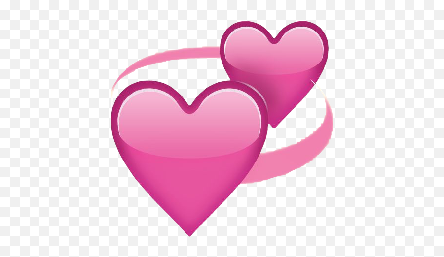 Heart Emoji Pink Girly Tumblr Iphone Photography Decora - Emoji Heart Apple Png,Girly Emoji