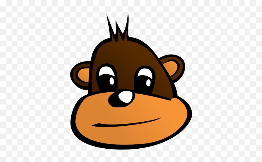 Monkey Head - Monkey With Hat Cartoon Emoji,Thinking Emoji