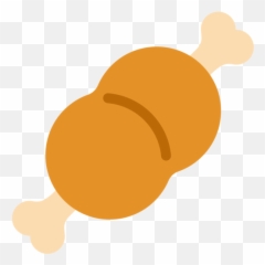 Meat On Bone Emoji - Emoji De Churrasco,Nut Emoji