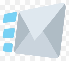 Emojione 1f4e8 - Triangle Emoji,Emoji Letters