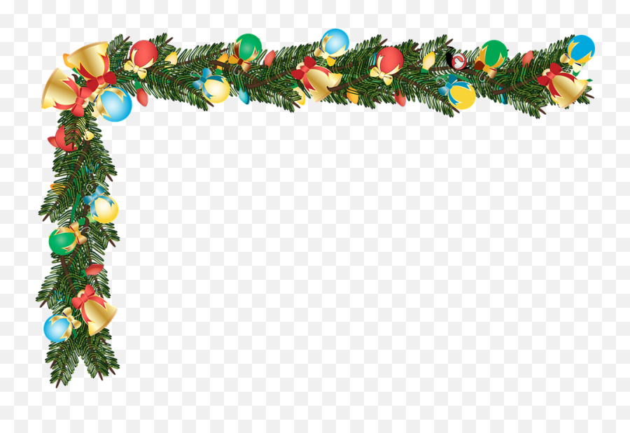 Graphic Christmas Border - Christmas Border Png Transparent Emoji,Christmas Wreath Emoji