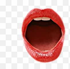 Lips Png And Vectors For Free Download - Real Open Mouth Emoji