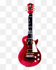 Pixel Mine Art Guitar Music - Pixel Art Guitar Emoji,Old Samsung Emojis