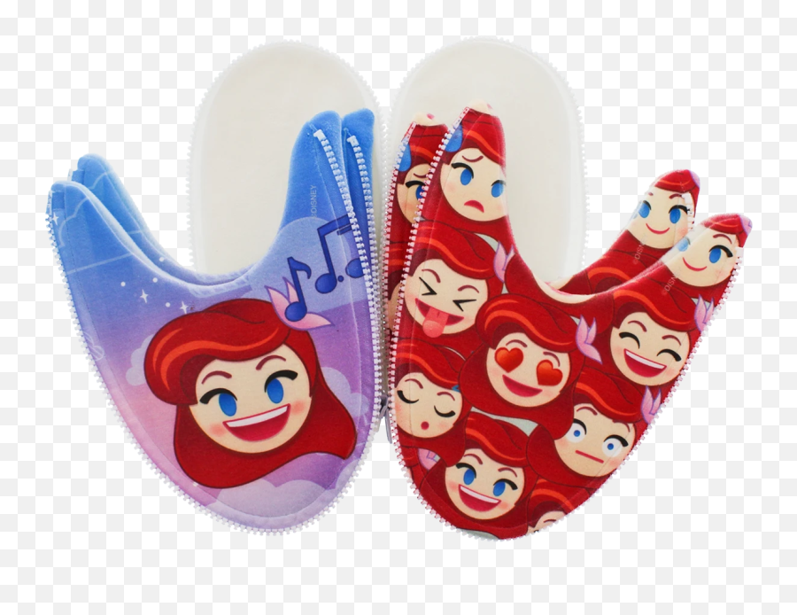 Ariel Emoji Mix - Cartoon,Emoji Face And Shoe