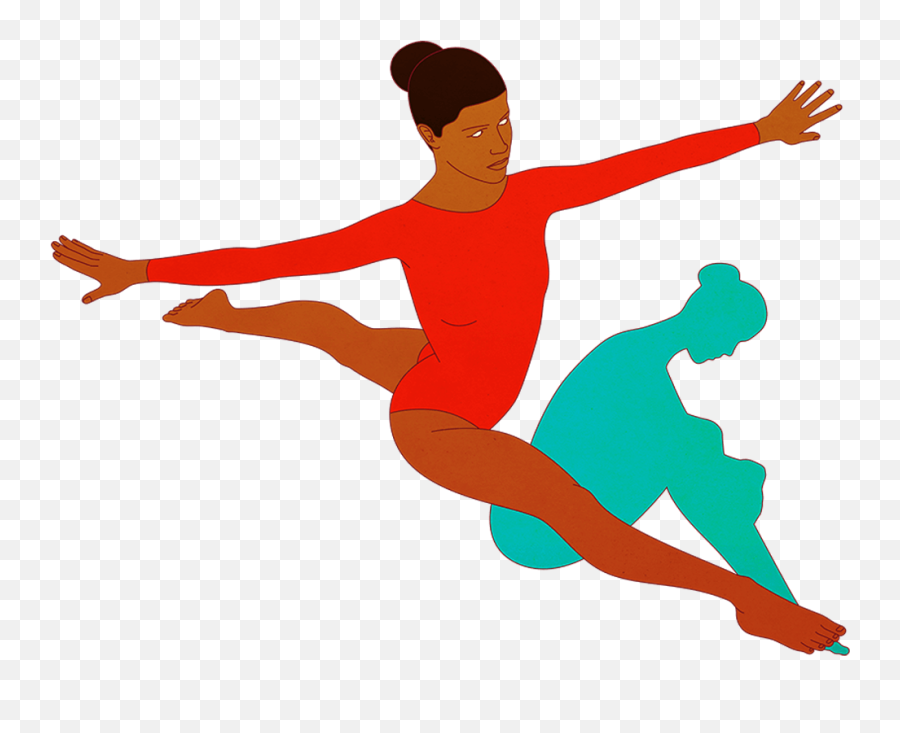 Gymnast Clipart Person Balance Picture - Clip Art Emoji,Gymnastics Emojis