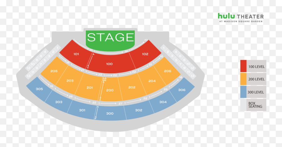 Download Hulu Theater Seating Concerts - Hulu Theater Seating Chart Emoji,Emoji Level 102