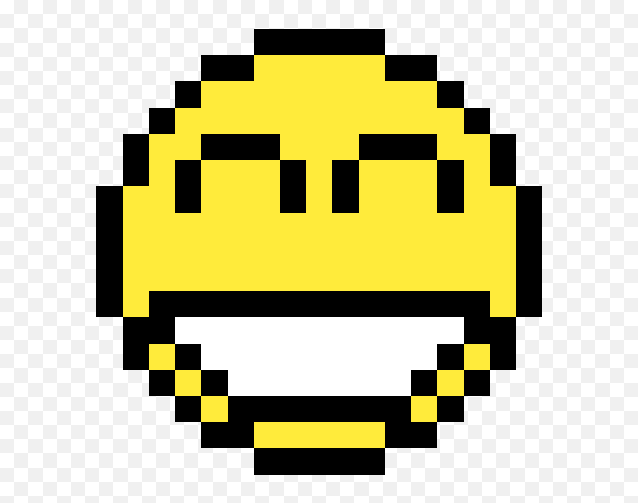 Pixilart - Smiley Face Pixel Art Emoji,Llama Emoticon
