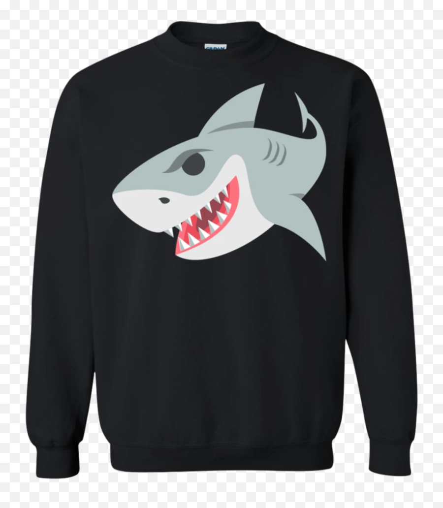 Shark Emoji Sweatshirt - Predator Ugly Christmas Sweater,Shark Fin Emoji