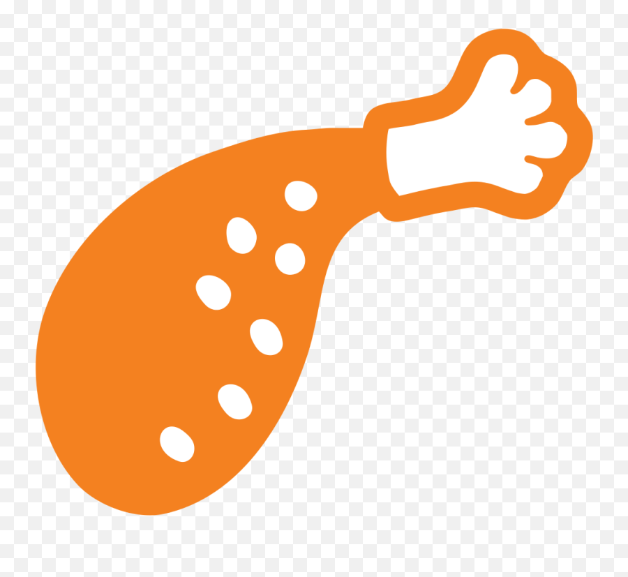 Emoji U1f357 - Poultry Leg Emoji Google,Leg Emoji