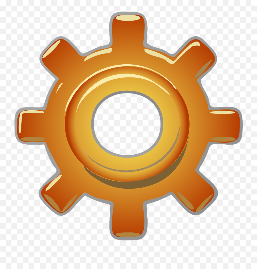 Gear Copper Industrial Cog Wheel - Maker Fun Factory Gear Emoji,Bike And Flag Emoji