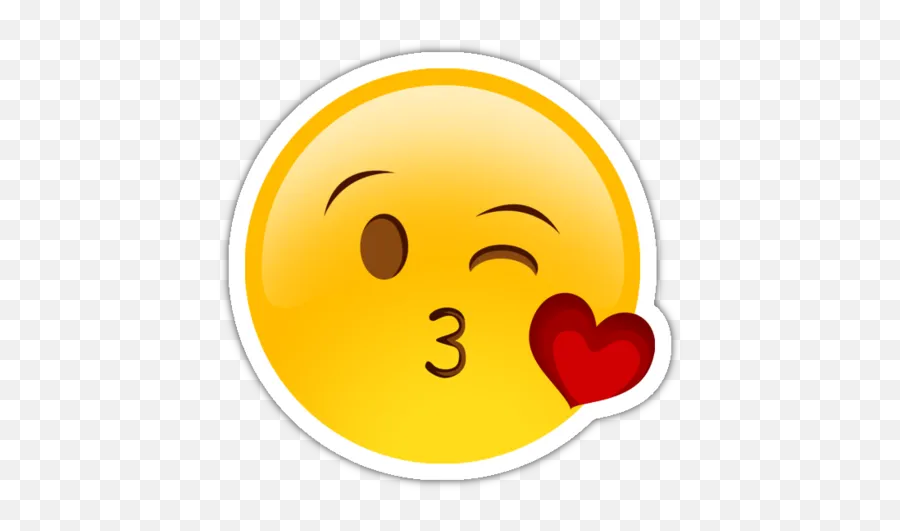 Kalpli Öpücük - Yum Emoji Png,Emoji Nedir